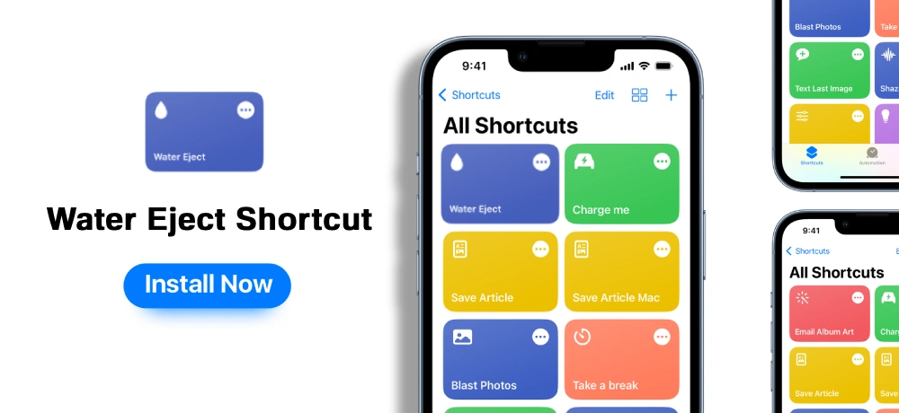 Water Eject Shortcut
